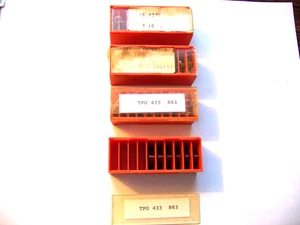 Neu 36 Stück - TPG 433 Grade 883 Carboloy Einsätze - Bild 1 von 4