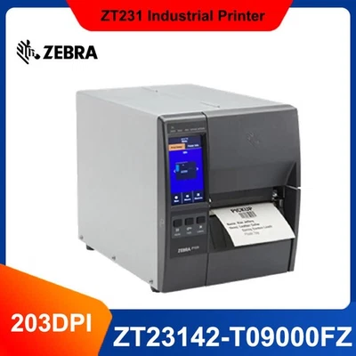 Zebra ZT231 ZT23142-T09000FZ	 203dpi USB Serial LAN BT Barcode Label Printer - Image 1 of 4