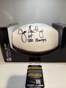 Autógrafo de fútbol americano Jeff Hartings Pittsburgh Steelers SBXL CERTIFICADO DE AUTENTICIDAD JSA - Imagen 1 de 4