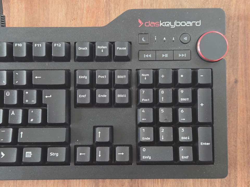 Das Keyboard 4 Professional, mechanische Tastatur, Cherry MX blue Switche clicky - Bild 1 von 4