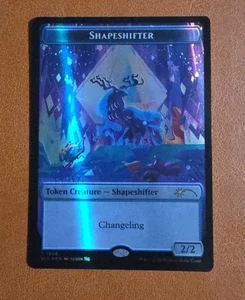 NM Double Rainbow Foil Shapeshifter Token SLD #1906 - Picture 1 of 1