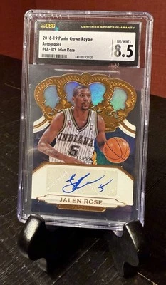 2018-19 Panini Crown Royale Crown Jalen Rose automático/20 #CA-JRS Foto 1 de 4