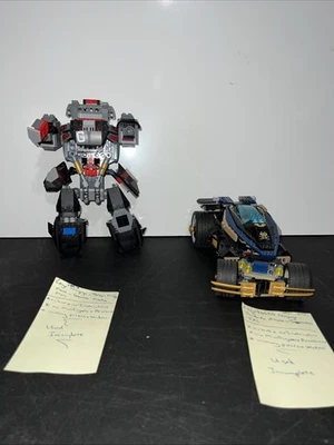 Lego 70613 Ninjago Gamma Mecha Man & 70625 Samurai VXL USED Incomplete Lot Of 2. - Image 1 of 4