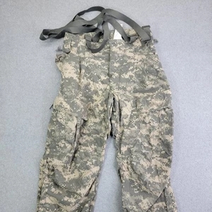 US Army ECWCS Gen III Pants Mens Small Regular ACU Camo Soft Shell Cold Weather - Picture 1 of 12