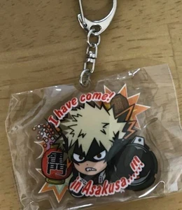 My Hero Academia acrylic keychain Katsuki Bakugo Asakusa Kaminarimon - Picture 1 of 1