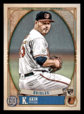 2021 Topps Gypsy Queen #83 Keegan Akin RC - Image 1 of 2