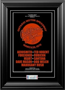 California Jam II 1978- Concert Poster & Ticket Ready to frame! - Picture 1 of 2