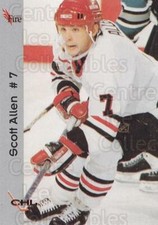 1994-95 Fort Worth Fire #1 Scott Allen