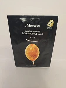 JM Solution Honey Luminous Royal Propolis Mask 30ml Black Korean Beauty 9 Packs - Picture 1 of 2