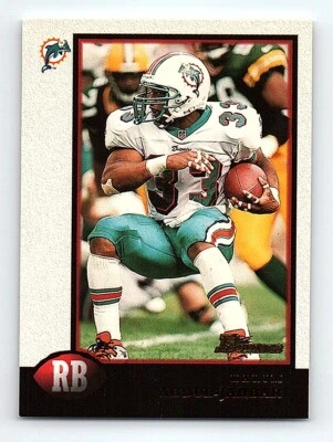 1998 Bowman Karim Abdul-Jabbar Miami Dolphins #94 - Image 1 of 2