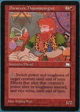 Dwarven Thaumaturgist Weatherlight PLD Red Rare MAGIC CARD (ID# 214541) ABUGames