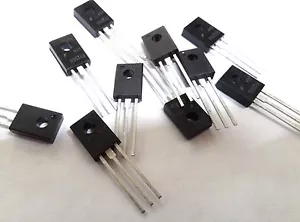 10x BD676 PNP 45V 4A darlington transistor TO126 - Picture 1 of 3