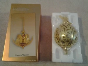 Hallmark Keepsake Club 2004 exclusivo "Deseos ocultos" adorno angélico nuevo en caja - Imagen 1 de 5