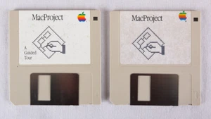 Vintage Macintosh MacProject w A Guided Tour, 690-5018-A, V 1.0, 1984, 2 Disks - Bild 1 von 3