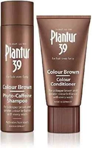 Plantur 39 Koffein Shampoo und Conditioner Set für braunes brünettes Haar 250ml - Bild 1 von 6