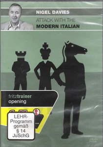 ChessBase - Davies - Attack with the Modern Italian - NUEVO / NUEVO - EMBALAJE ORIGINAL - Imagen 1 de 2