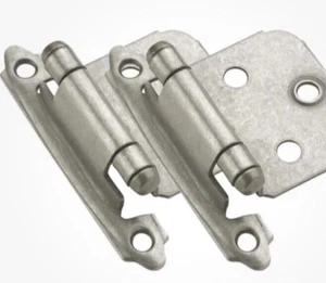 Amerock BP3429-WN verwittertes Nickel selbstschließend variable Auflage Scharnier Paar - Bild 1 von 10