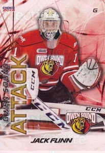 2013-14 Owen Sound Attack #6 Jack Flinn