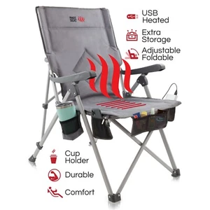 POP Design, The Hot Seat, beheizbarer tragbarer Stuhl, perfekt für Camping, Sport  - Bild 1 von 8