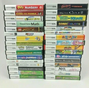 Estuches de repuesto originales para Nintendo DS manuales arte Mario Pokemon 3DS DSI - Imagen 1 de 89