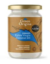 Green Origins Organic Extra Virgin Coconut Oil 500ml (Glass)