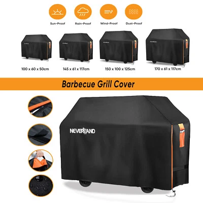 300D waterproof grill cover protective cover BBQ grill cover cover de - Image 1 of 4