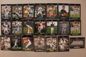2007 Topps San Francisco Giants 21 Card Team Set - All Cards from Series 1 & 2 - Picture 1 of 1