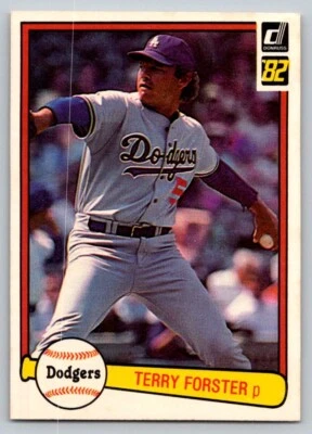 1982 Donruss - #362 Terry Forster - Image 1 of 2