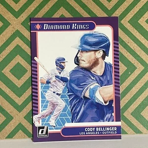 2021 Donruss Base Diamond Kings #26 Cody Bellinger- Los Angeles Dodgers - Picture 1 of 2