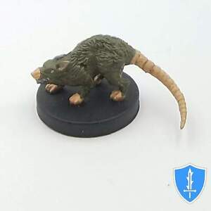 Giant Rat - Monster Menagerie 2 #1 D&D Miniature