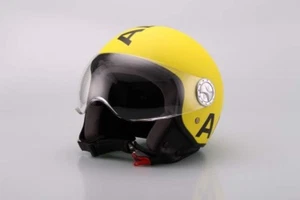 CASCO SCOOTER MOTO DEMI- JET CON INTERNO SFODERABILE, CON VISIERA "ALDESIGN" - Imagen 1 de 3