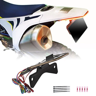 LED Fender Eliminator Integrated Tail Light For Husqvarna 70 STD 2012-2023 - Image 1 of 4