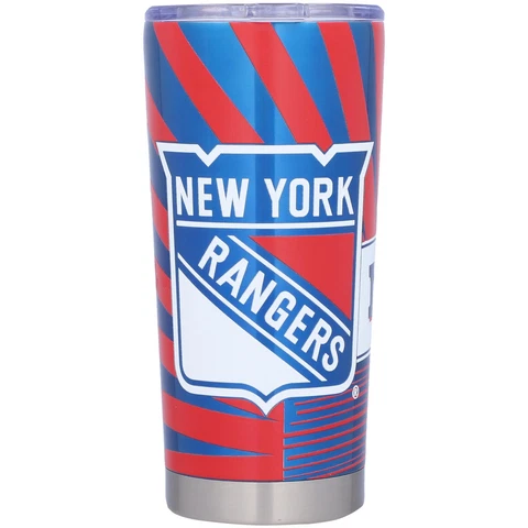 New York Rangers 20oz. Stainless Steel Mascot Tumbler Cover