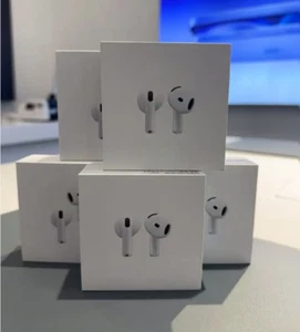 New Apple 4th Generation Wireless Earbuds with Active Noise Cancellation ANC - Picture 1 of 4