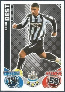 TOPPS MATCH ATTAX 2010-11- #U33-NEWCASTLE UNITED-LEON BEST - Picture 1 of 1