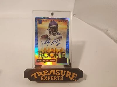 2014 Score #HR-TB Teddy Bridgewater Hot Rookie Blue Artist Proof Auto 8/10 - - Image 1 of 2