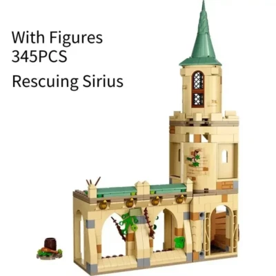 Hogwarts Courtyard: Sirius’s Rescue 345PCS Building Blocks MOC Assembly Bricks - Image 1 of 4