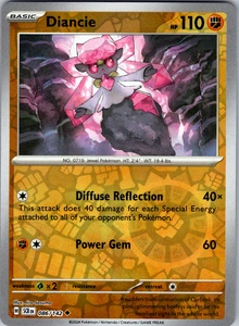 Diancie Reverse Holo 086/142 SV07: Stellar Crown Uncommon - NM - Picture 1 of 2