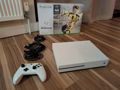 Microsoft Xbox One S 500GB White Console - Image 1 of 4