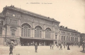 CPA 67 STRASBOURG / LA GARE CENTRALE - Picture 1 of 1