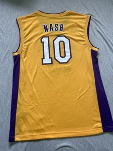 Lakers Steve Nash 10 Jersey Men Medium - Picture 1 of 5