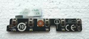 MSI GT72 GT72VR MS-1785 Power Media Button Board + Cable MS-1785E - Afbeelding 1 van 2