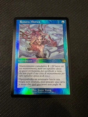 MTG Mystical Load Dominarian Remaster Old Frame Foil Italian Card - Image 1 of 2