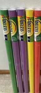 Lot of 5 Rolls Bulletin Board Paper Fade-Resistant for Classroom 2” x 2” NEW - Picture 1 of 1
