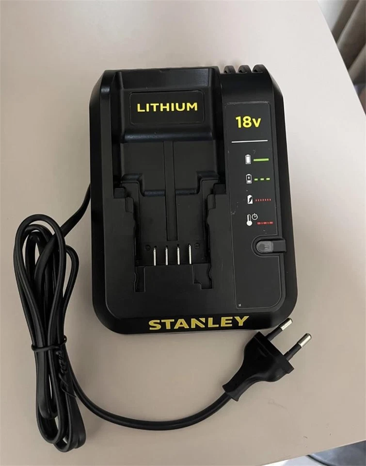 18V Lithium Battery Charger for STANLEY Power Tool Battery Accessories - Image 1 of 2