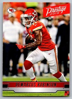 2019 Panini Prestige Demarcus Robinson Kansas City Chiefs #113 - Image 1 of 2