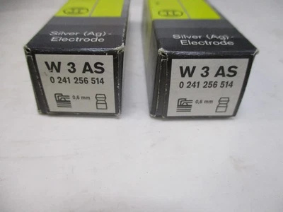 NEW Bosch W3AS Zündkerze Silber 0241256514 Spark Plug PAIR OF 2  RARE NOS - Image 1 of 4