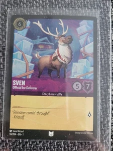 2023 DISNEY LORCANA EN 1-THE FIRST CHAPTER FOIL #55 SVEN - Picture 1 of 2