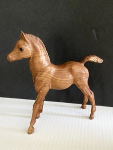 Vintage Breyer Horse Woodgrain Family Arabian Foal Plastic Toy Collectable Flaw - Picture 1 of 18