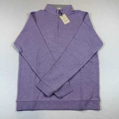 Peter Millar Crown 1/4 Zip Pullover Size Small Purples NWT $150 - Image 1 of 4